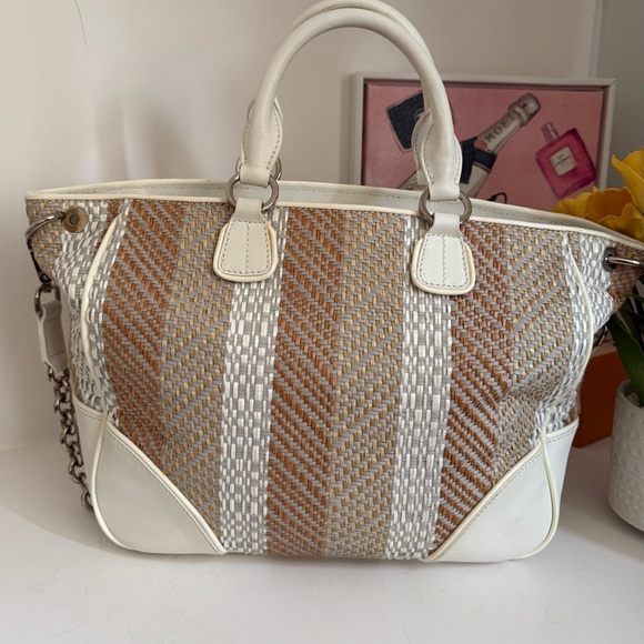 Tiffany & Co. Woven tote/satchel-white & Neutral tones - Picture 4 of 17